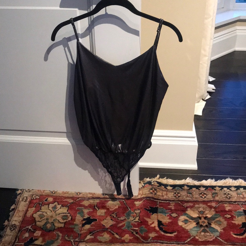 Metallic bodysuit